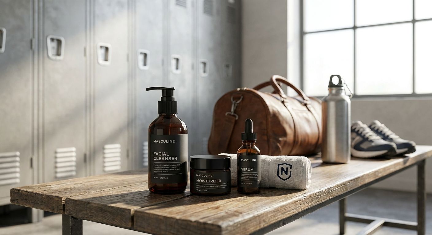 Best skincare set for men returning to the gym after a long break