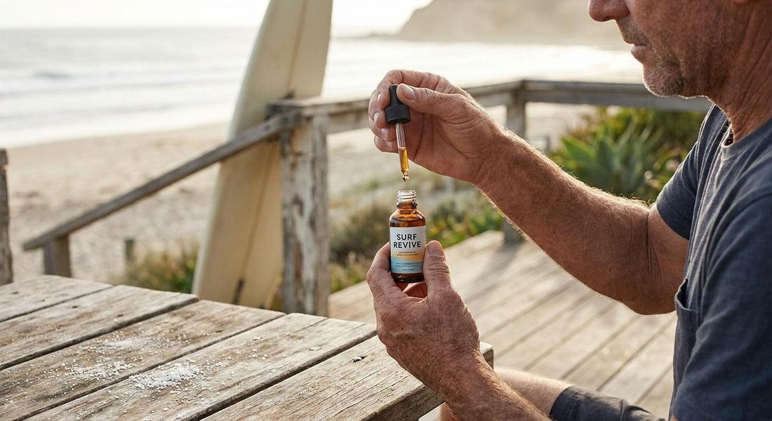 Best facial oil for men with sun damage from years of surfing