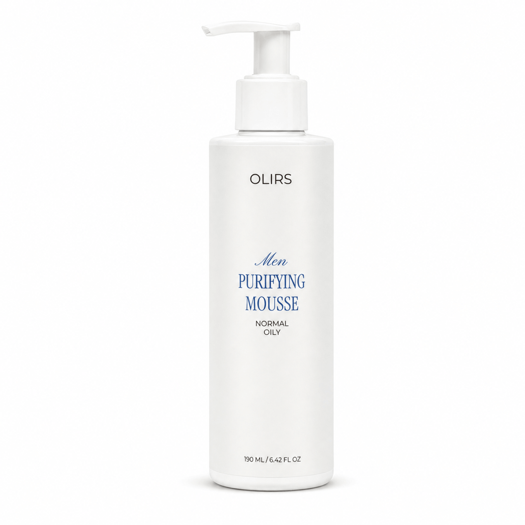 Daily Foaming Face Mousse in a white bottle with pump, designed for cleansing normal to oily skin.