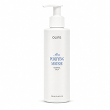Daily Foaming Face Mousse in a white bottle with pump, designed for cleansing normal to oily skin.