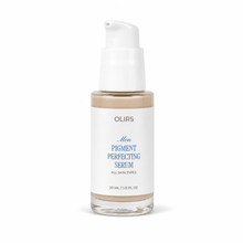 Men Pigment Perfecting Serum in a glass bottle designed for all skin types, enhancing complexion and reducing pigmentation.