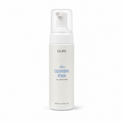 Daily Cleansing Foam bottle with pump, suitable for all skin types, from OLIRS, perfect for daily use.