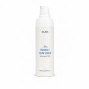OLIRS Men Vitamin C Glow Serum in pump bottle for brighter, hydrated skin, suitable for men's skin type.