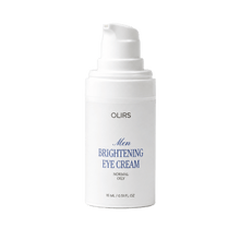 Men Brightening Eye Cream product bottle with lightweight formula for fresh-looking under-eyes.