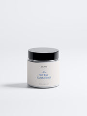 Soy Wax Candle, Moss in a glass container, perfect for aromatherapy and self-care rituals.